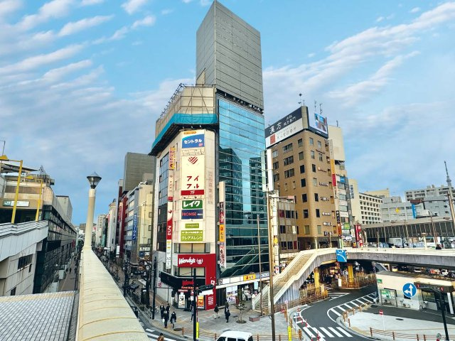 南大門上野駅前ビルの周辺
