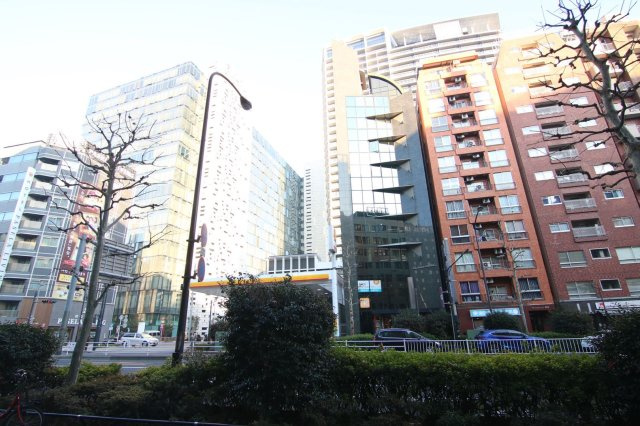 ライオンズマンション新宿の外観