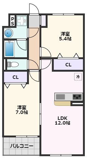 【間取り】 | ル・コンフリエ