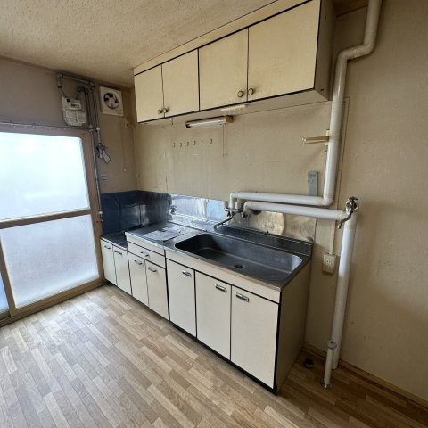 マンション城のキッチン