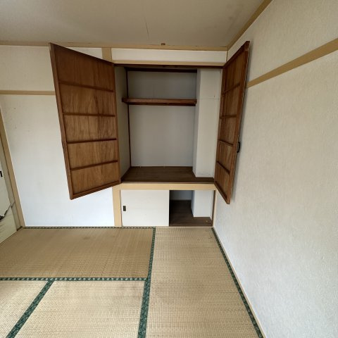 マンション城の収納