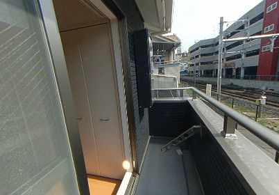 アンジェリーク府中のバルコニー|お洗濯にも便利なバルコニー付き