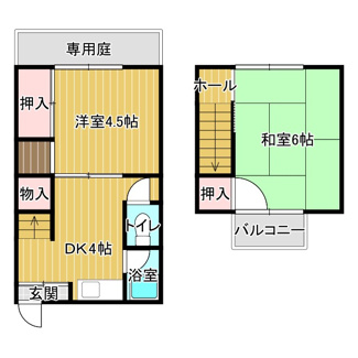【間取り】 | タケダ荘（納）