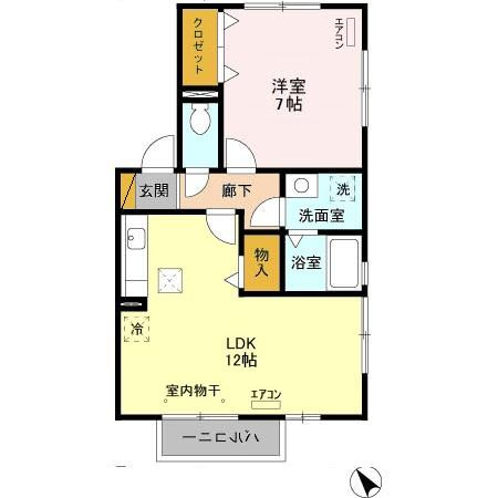 アースワンうずら野の間取り