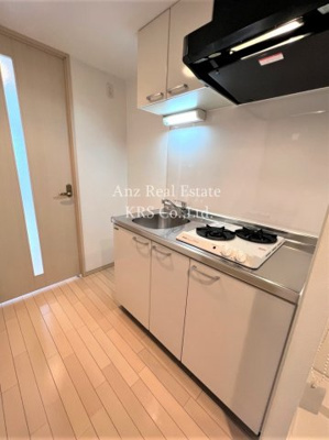 【キッチン】 | アスリート本町リバーウエスト | 2口ガスコンロのキッチン！収納もたっぷり！