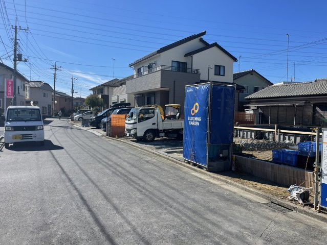 熊谷市肥塚　の前面道路含む現地写真|現地前面道路（2024年02月16日）撮影