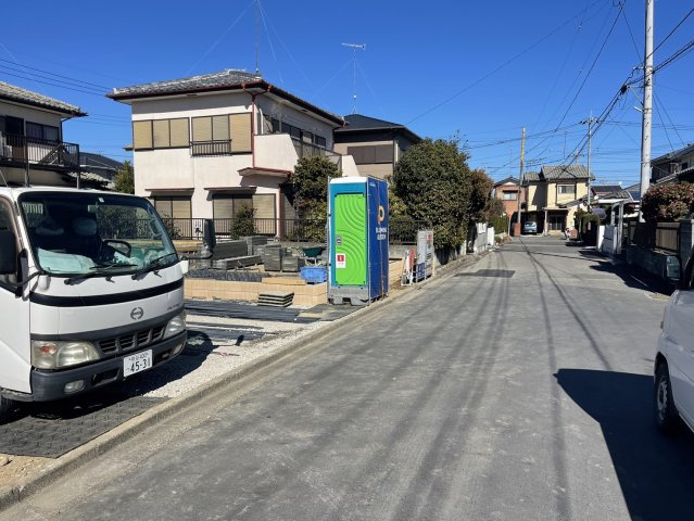 熊谷市肥塚　の前面道路含む現地写真|現地前面道路（2024年02月16日）撮影
