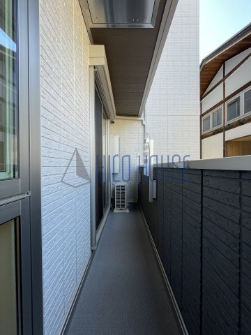 プランドール(富士見)のバルコニー