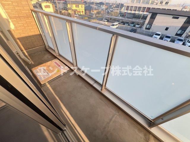 ＫＡＳＡＮＣＨＩのバルコニー|高崎、前橋、伊勢崎エリアのお部屋探しはエンドスケープまで！お客様の理想お聞かせ下さい♪