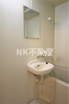 【洗面所】 | ポプルスONE（高井田賃貸） | 洗面です