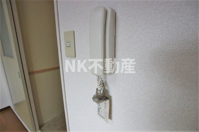 【セキュリティ】 | ポプルスONE（高井田賃貸） | インターフォンです