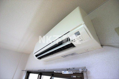 【設備】 | ポプルスONE（高井田賃貸） | エアコンです