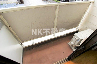 【バルコニー】 | ポプルスONE（高井田賃貸） | お洗濯にも便利なバルコニー付き