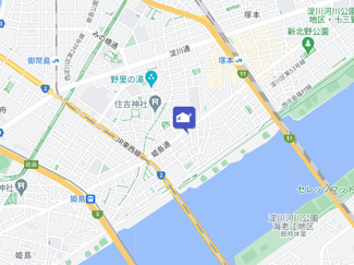 【地図】 | ヘーベルメゾン花川