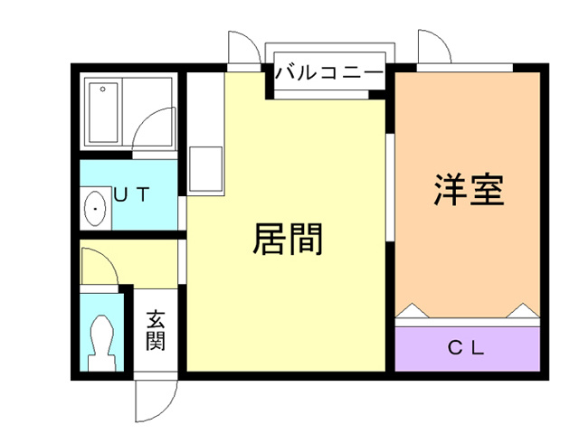 クレールＭの間取り