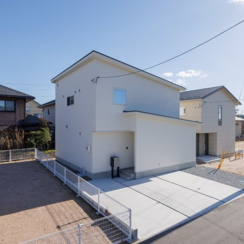 米子市彦名町新築戸建の外観