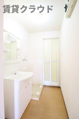 パークメゾン　Ａの洗面所|使いやすい洗面所です