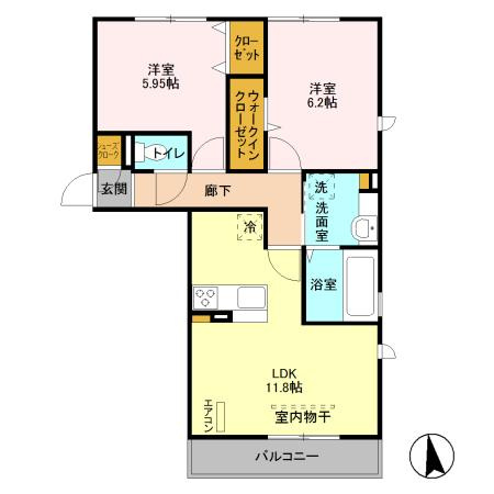 【間取り】 | ファミールハイム　A棟
