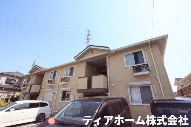 大和高田市日之出町のアパートの外観