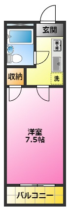 フリーフレイグランスの間取り|ブレーメン商店街側♪