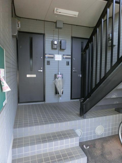 ピュアタウン南逆井 Ｂのエントランス