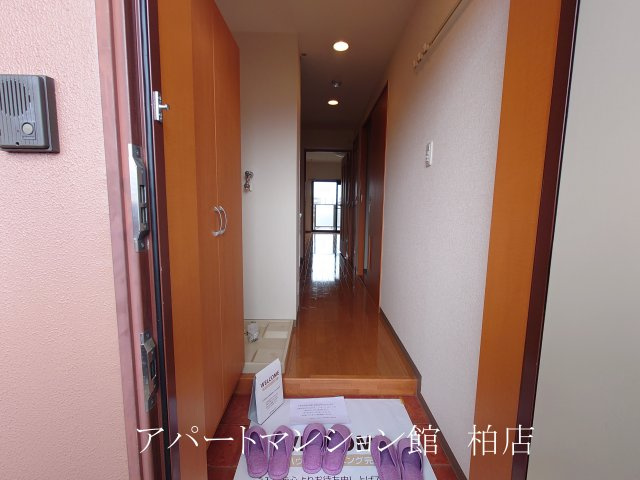 メゾンプログレスの玄関