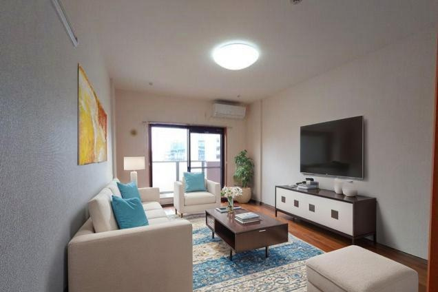 メゾンプログレスの居間・リビング|CGで家具等を配置したものです。実際に家具等は含まれません。