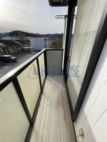 毛呂山ヒルズのバルコニー