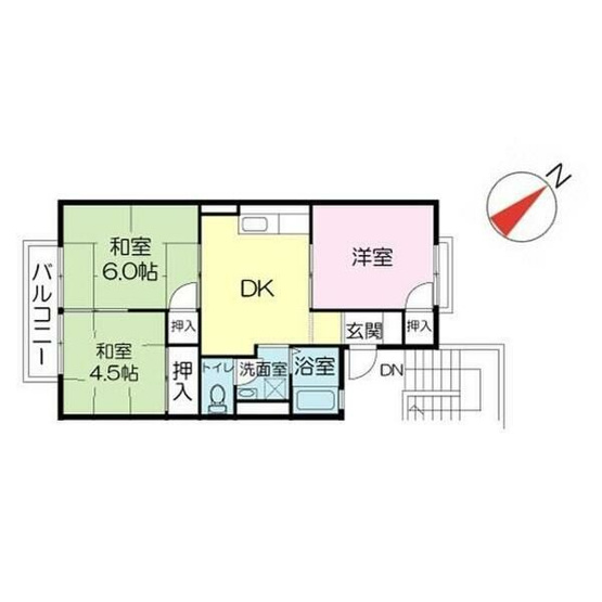 【間取り】 | パセオ豊里