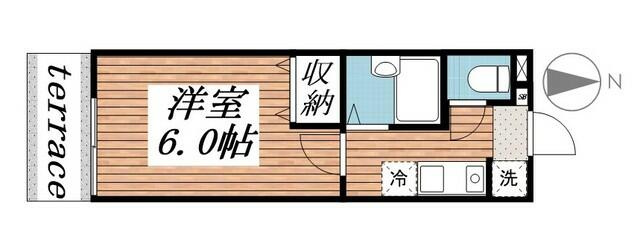本八幡ガーデンタウンＡの間取り