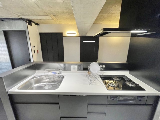 桂ガーデンハイツ　6階のキッチン