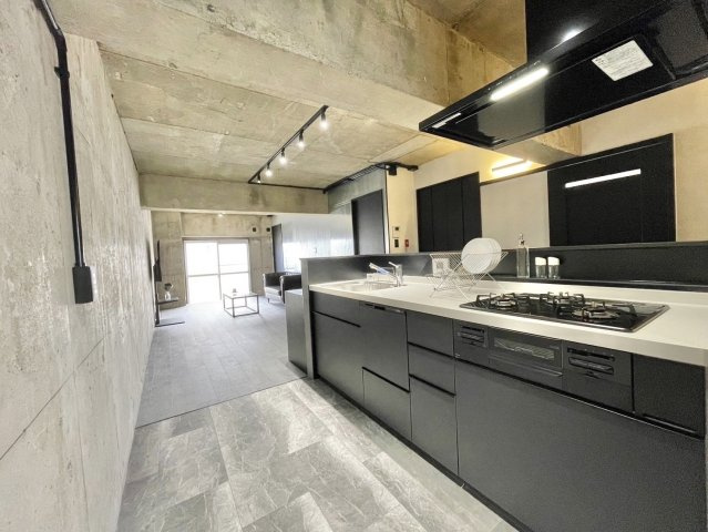 桂ガーデンハイツ　6階のキッチン