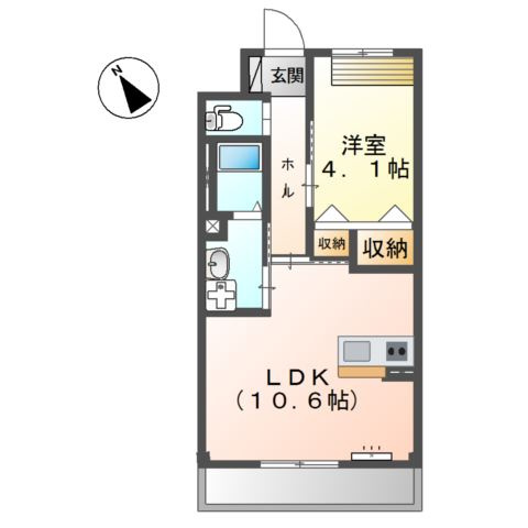 【間取り】 | ロジェ　かげろう