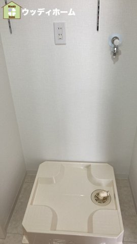 ライオンズマンション武里　中古マンションのランドリースペース