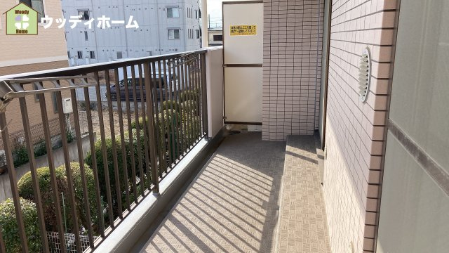 ライオンズマンション武里　中古マンションのバルコニー