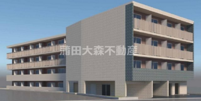 パティーナ蒲田南DUOの外観パース