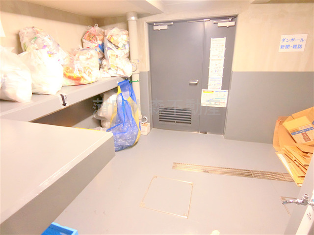 パティーナ蒲田南DUOのその他共用部分|曜日時間関係なくゴミ出し可能なゴミ捨て場！
