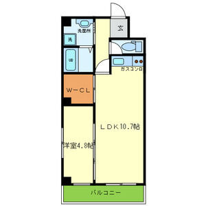 【間取り】 | ピオニー久宝寺