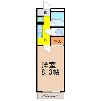 【間取り】 | ラ・ロッシェル