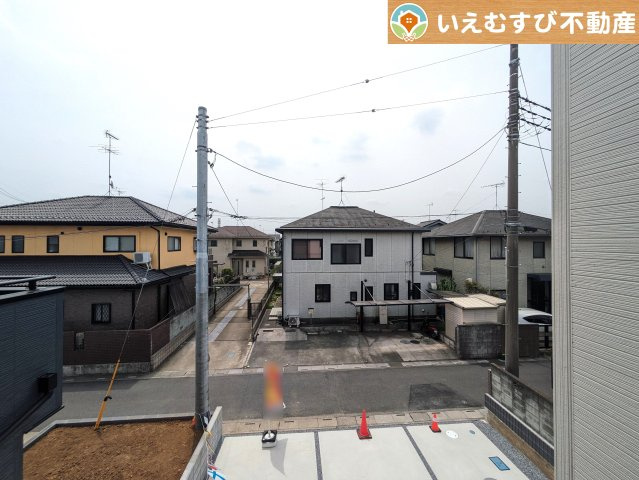 Livele Garden.S　羽生南羽生の展望|高い建物が無く開放感のある展望
バルコニーからの展望も開けていて閑静な住宅地が望めます。日当りも良いですね♪