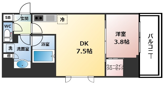 【間取り】 | ルフォンプログレ堺筋本町タワーレジデンス