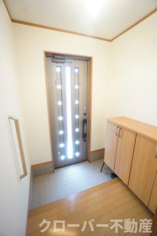 グリーンハイツ三本松Ⅱの玄関