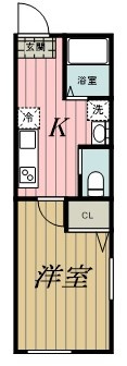 フルラージュ千葉中央の間取り