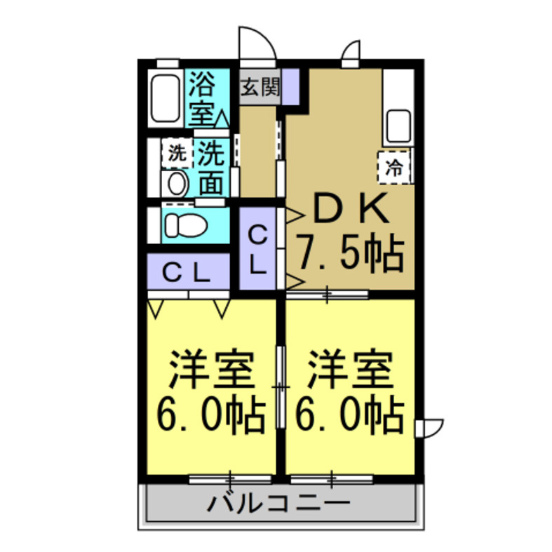 セドナスⅡの間取り