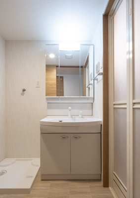 【洗面所】 | LIFEFIELD麦野 | 別号室の写真になります。現況優先。