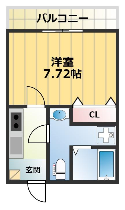 ドゥエリング神路の間取り