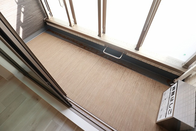 二番館のバルコニー