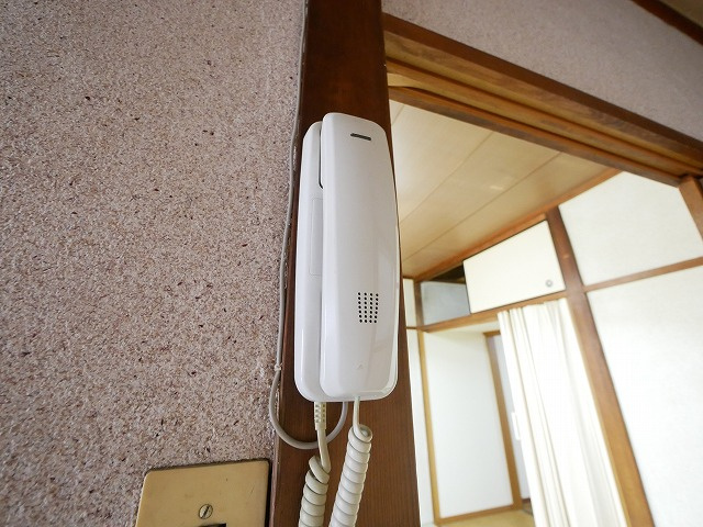 山口一戸建(北)のセキュリティ|インターホン