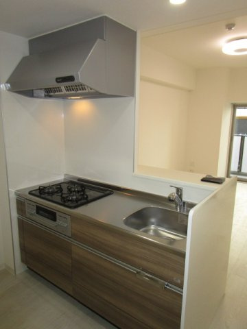 大阪市淀川区新北野１丁目の賃貸マンションのキッチン