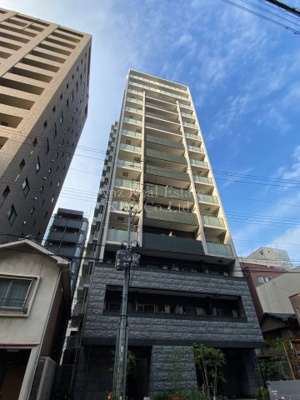 【外観】 | エス・キュート京町堀 | 落着いた雰囲気のモダンな外観のマンションです♪